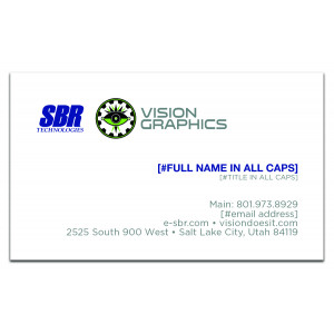 SBR Stacked Business Card