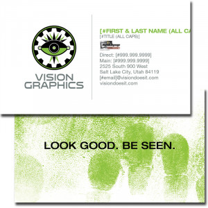 Vision Graphics Traditional Business Card