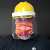 Protective Face Shield for Hard Hats