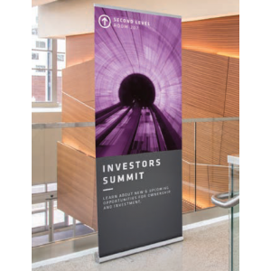 Pop-up Banner Stand-Reliant 48" wide