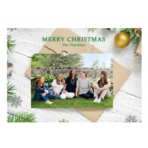 Holiday Postcard-Christmas Card