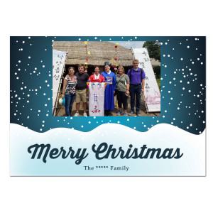 Holiday Postcard-Merry Christmas