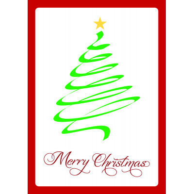 Holiday Greeting Card - Merry Christmas
