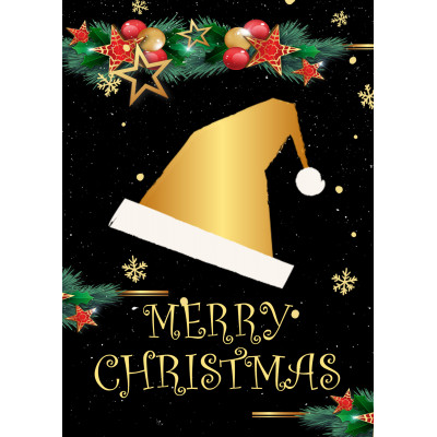 Holiday Greeting Card - Stocking Cap